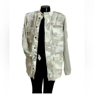 NIKE Sportswear STREET WEAR camo LONG coat Jacket MENS small Women’s M/L $181